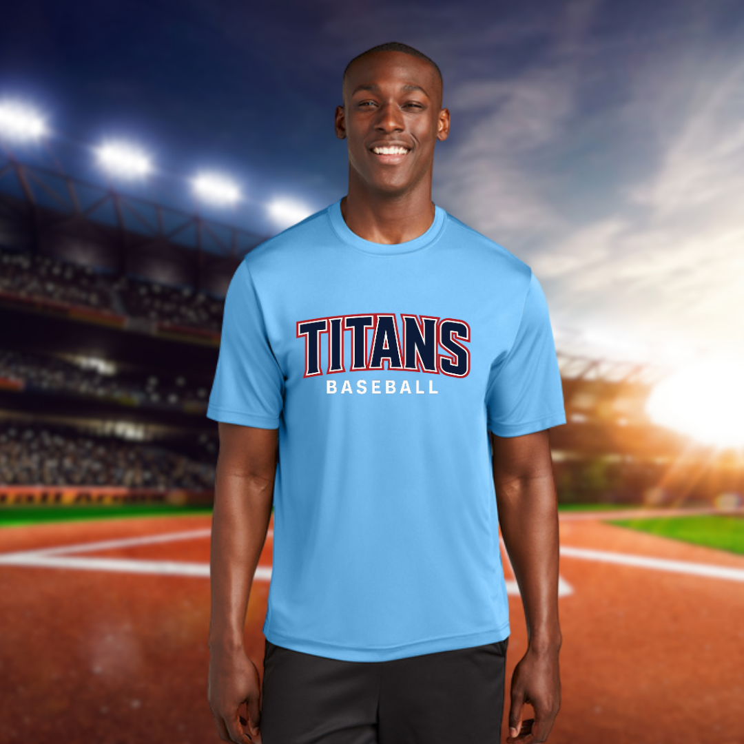 Grove City Titans Baseball Tee Style 2