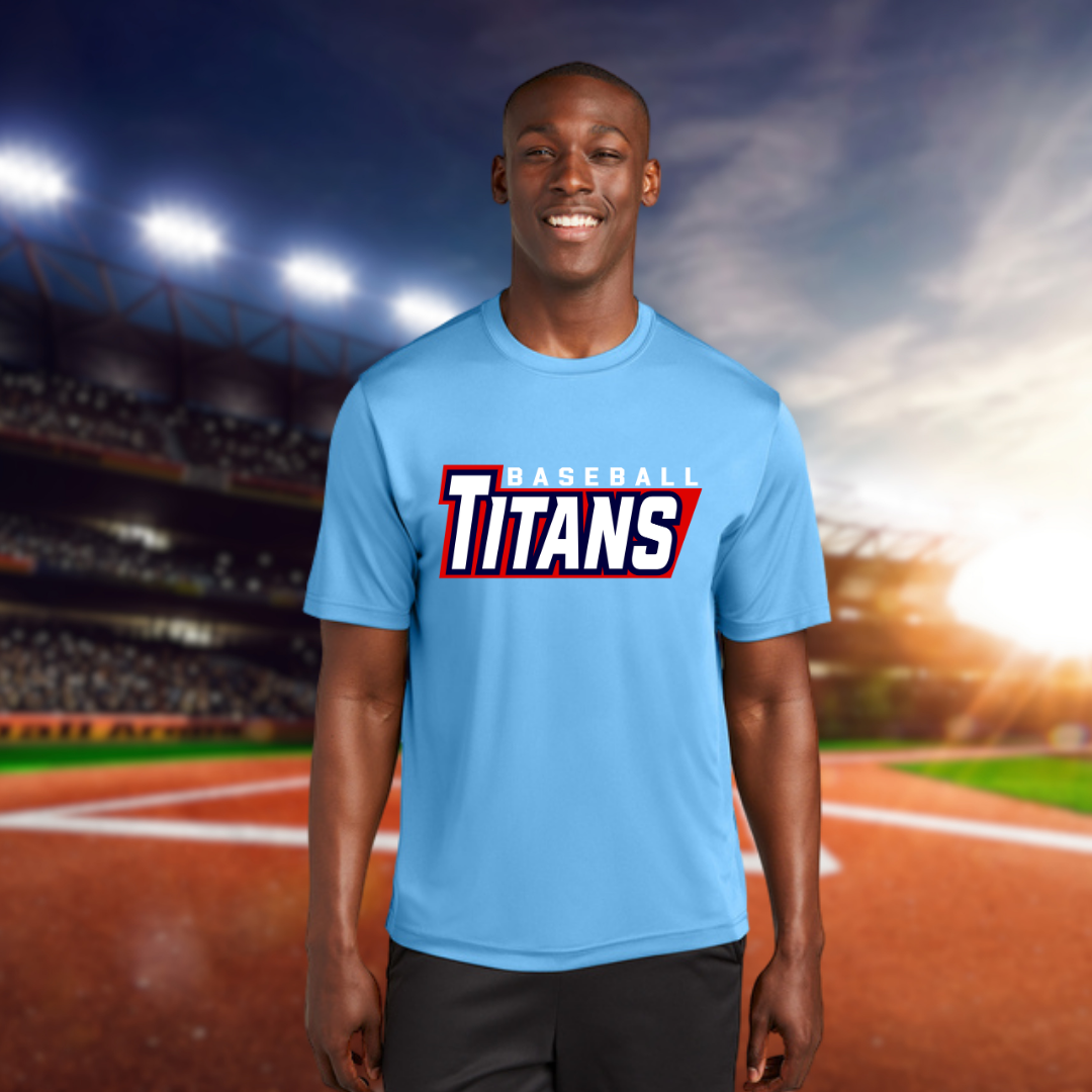 Grove City Titans Baseball Tee Style 3