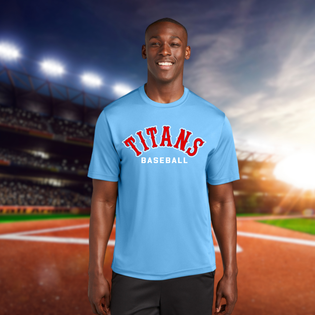 Grove City Titans Baseball Tee Style 4