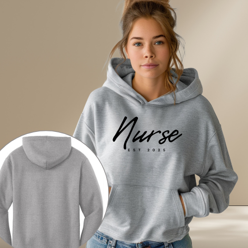 Nursing Hoodie Set Gray