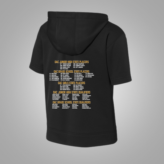 CP Wrestling Academy Short Sleeve Hoodie