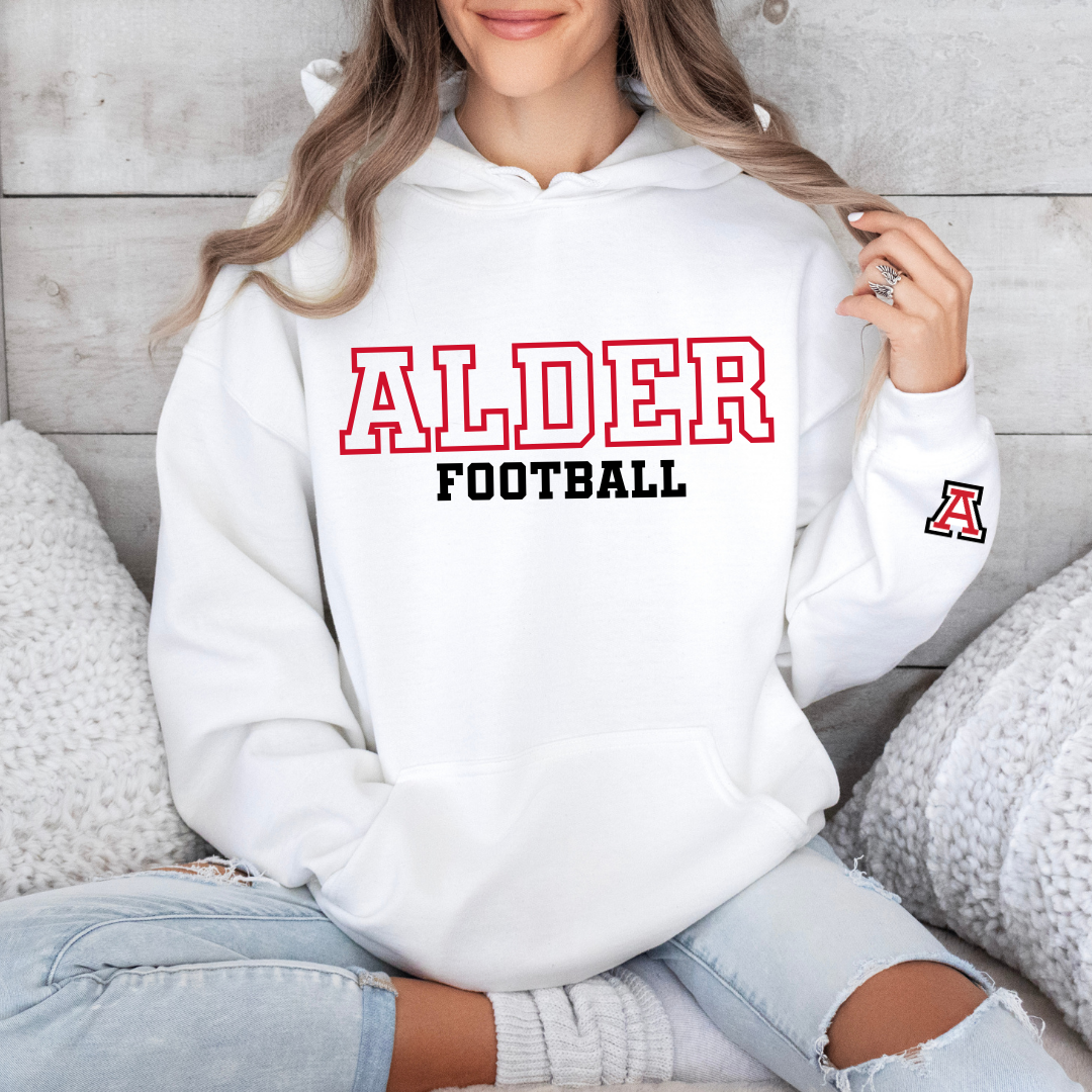Alder Football Hoodie