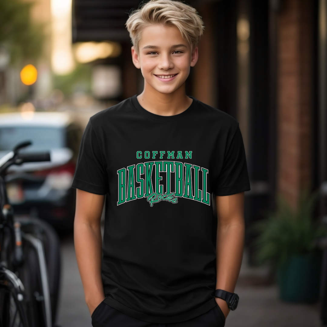 Coffman Basketball Tee Style 6