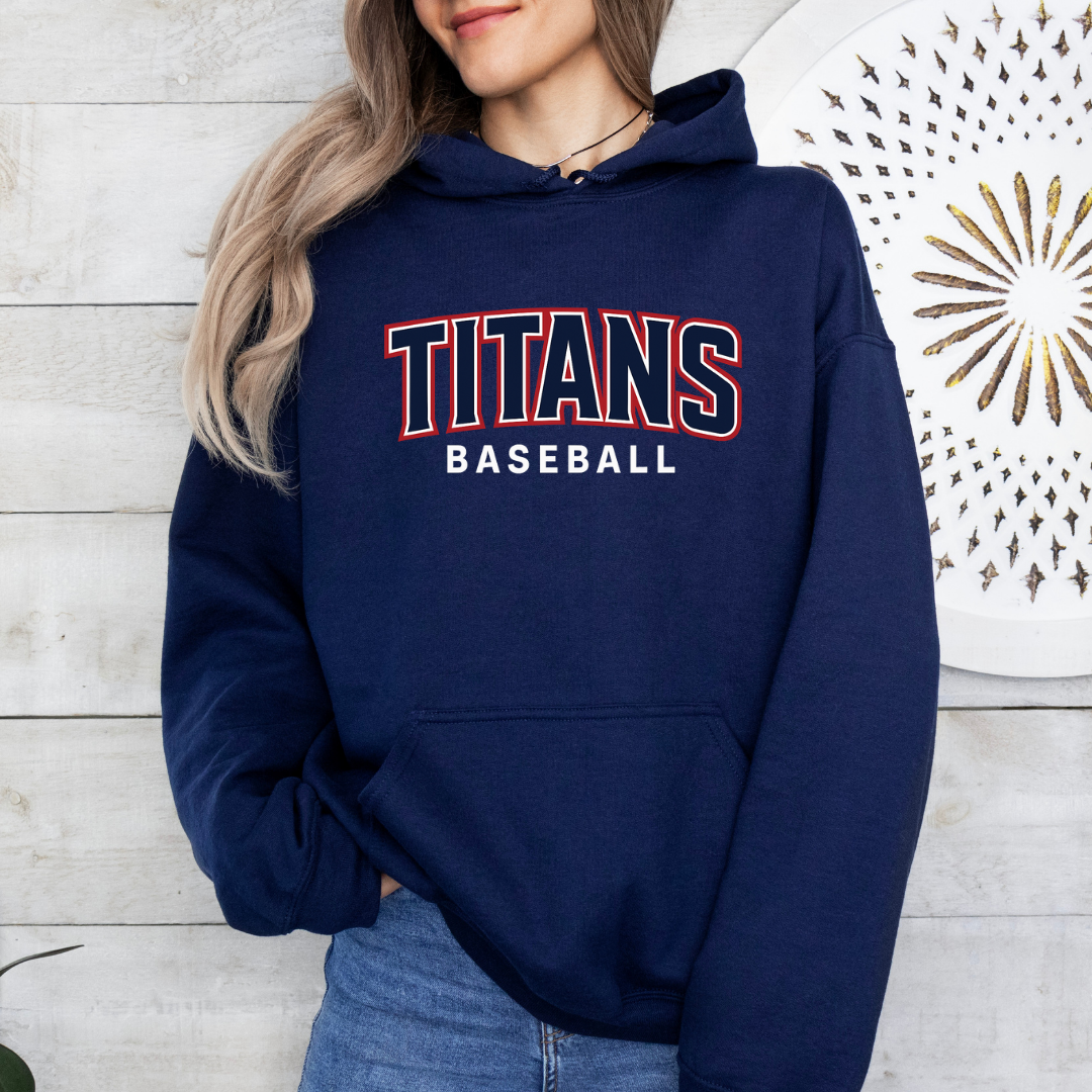 Grove City Titans Baseball Hoodie Style 2