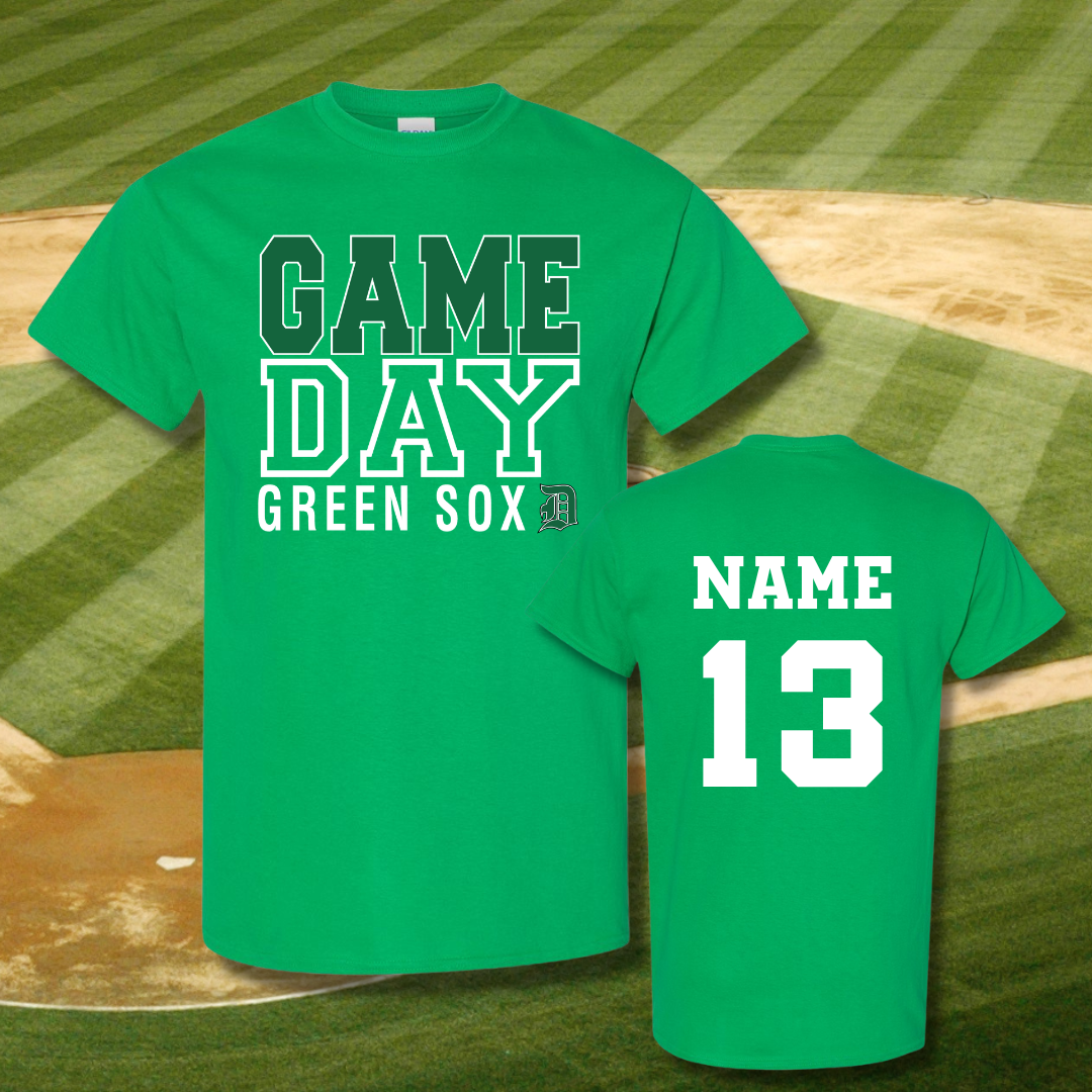 Green Sox Game Day Tee