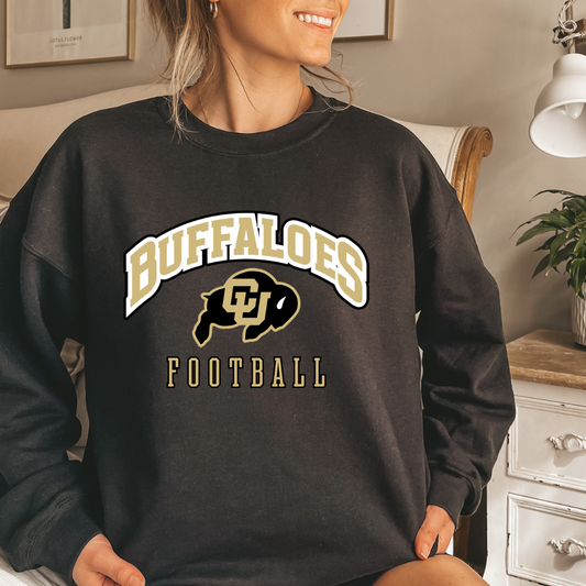 DFL Buffaloes Football Crewneck Sweatshirt