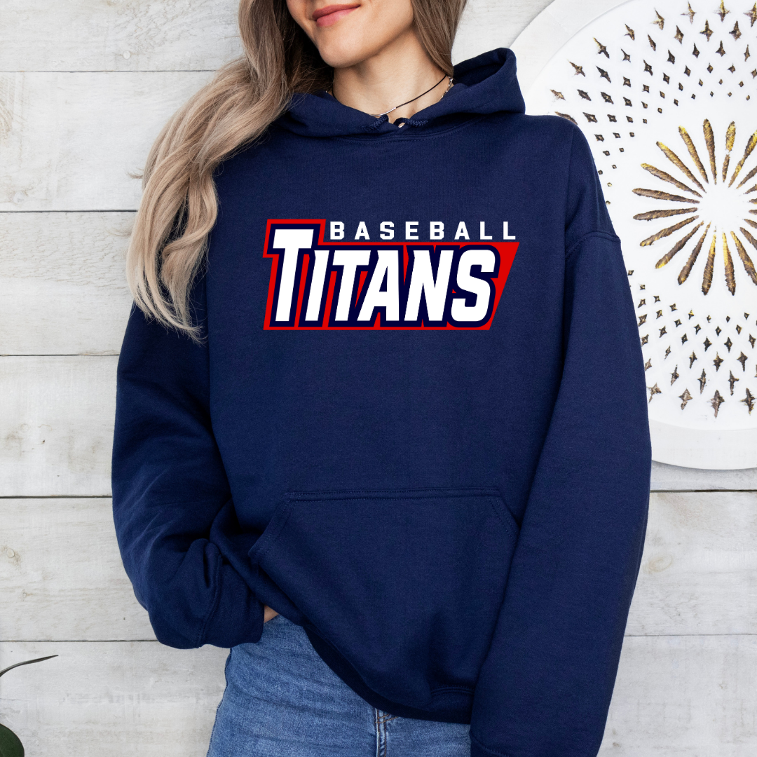 Grove City Titans Baseball Hoodie Style 3