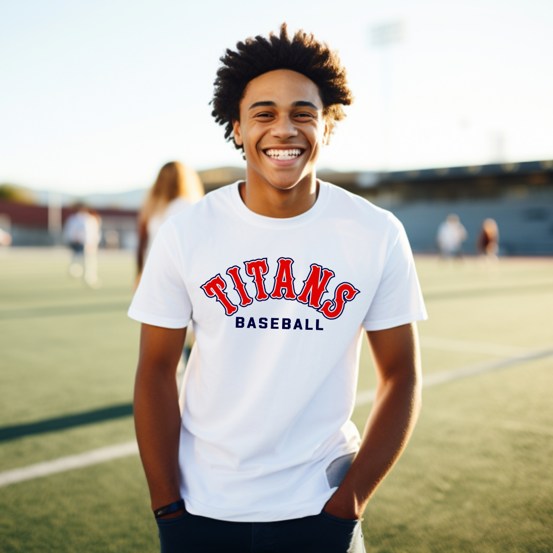 Grove City Titans Baseball Tee Style 4