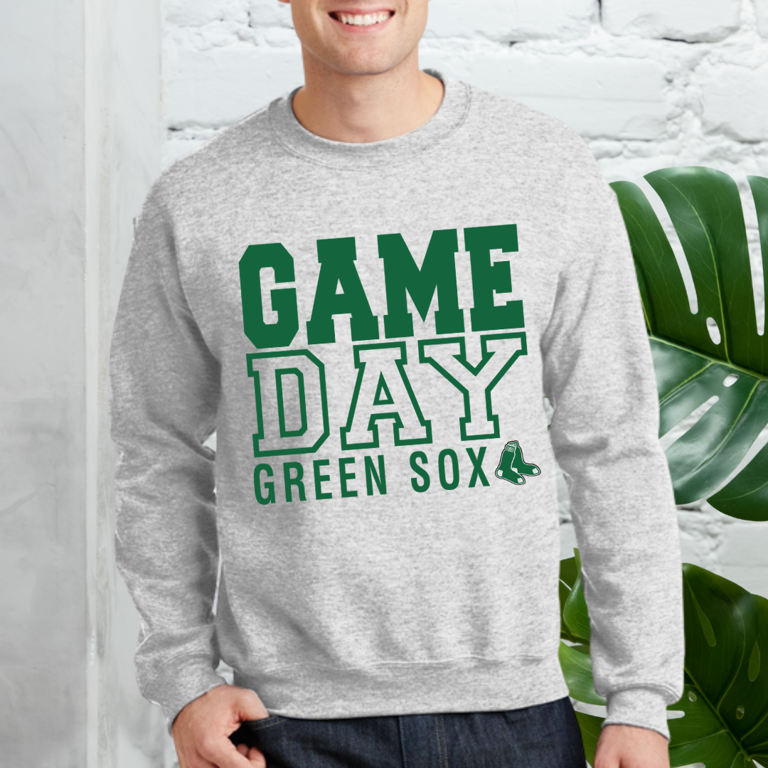 Green Sox Game Day Crewneck