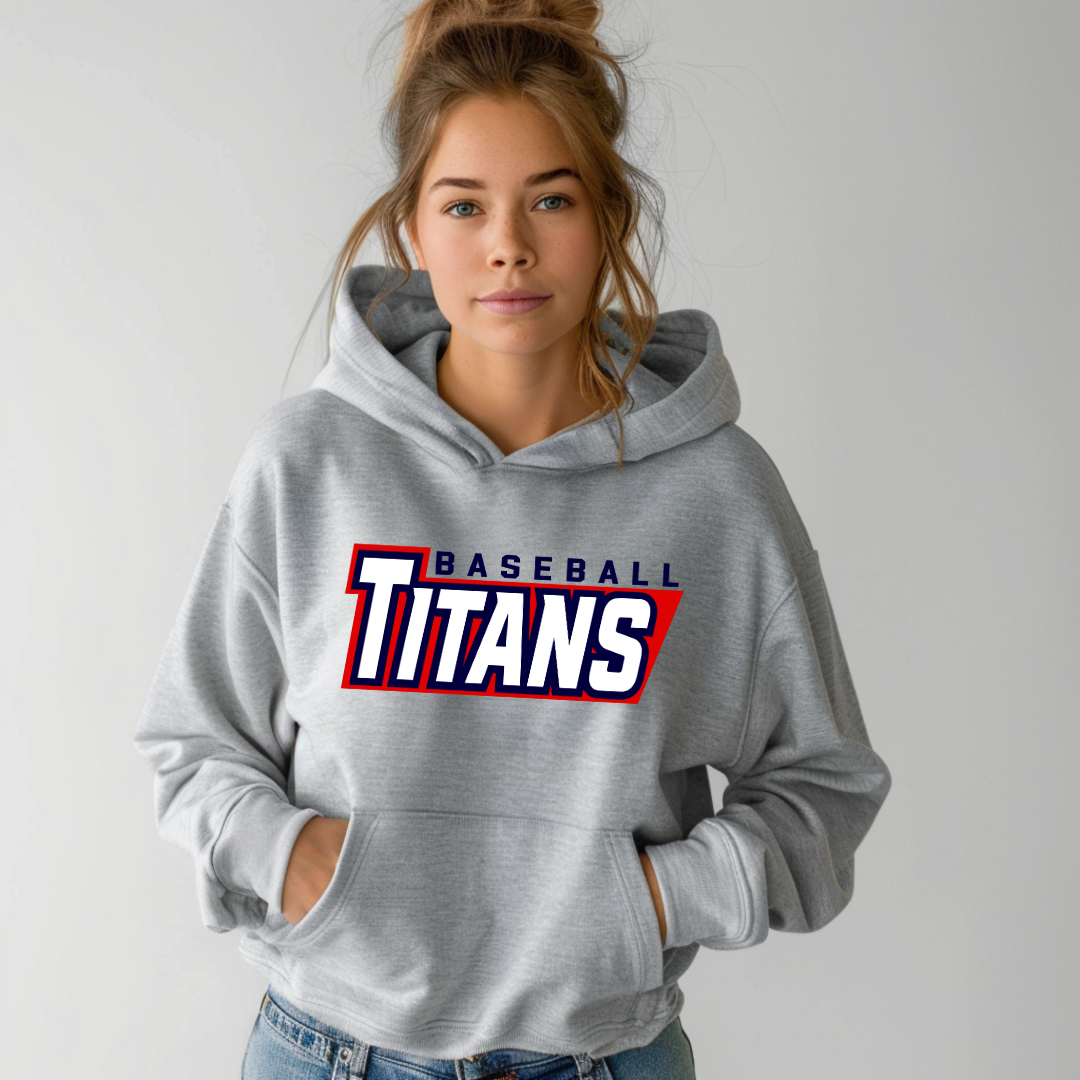 Grove City Titans Baseball Hoodie Style 3