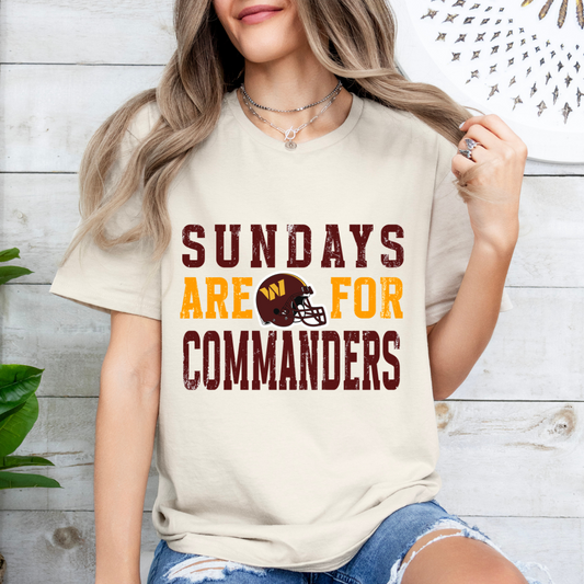DFL Commanders SUNDAYS Tee