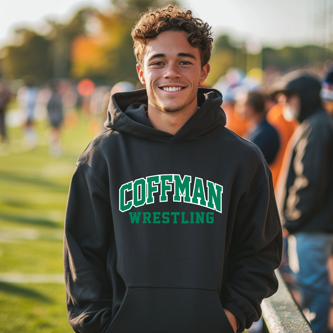 Coffman Wrestling Hoodie Style 5