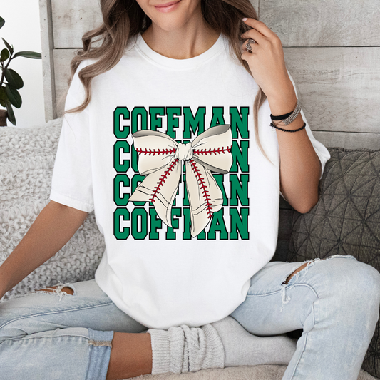 Coffman PRETTY PREP Baseball Tee