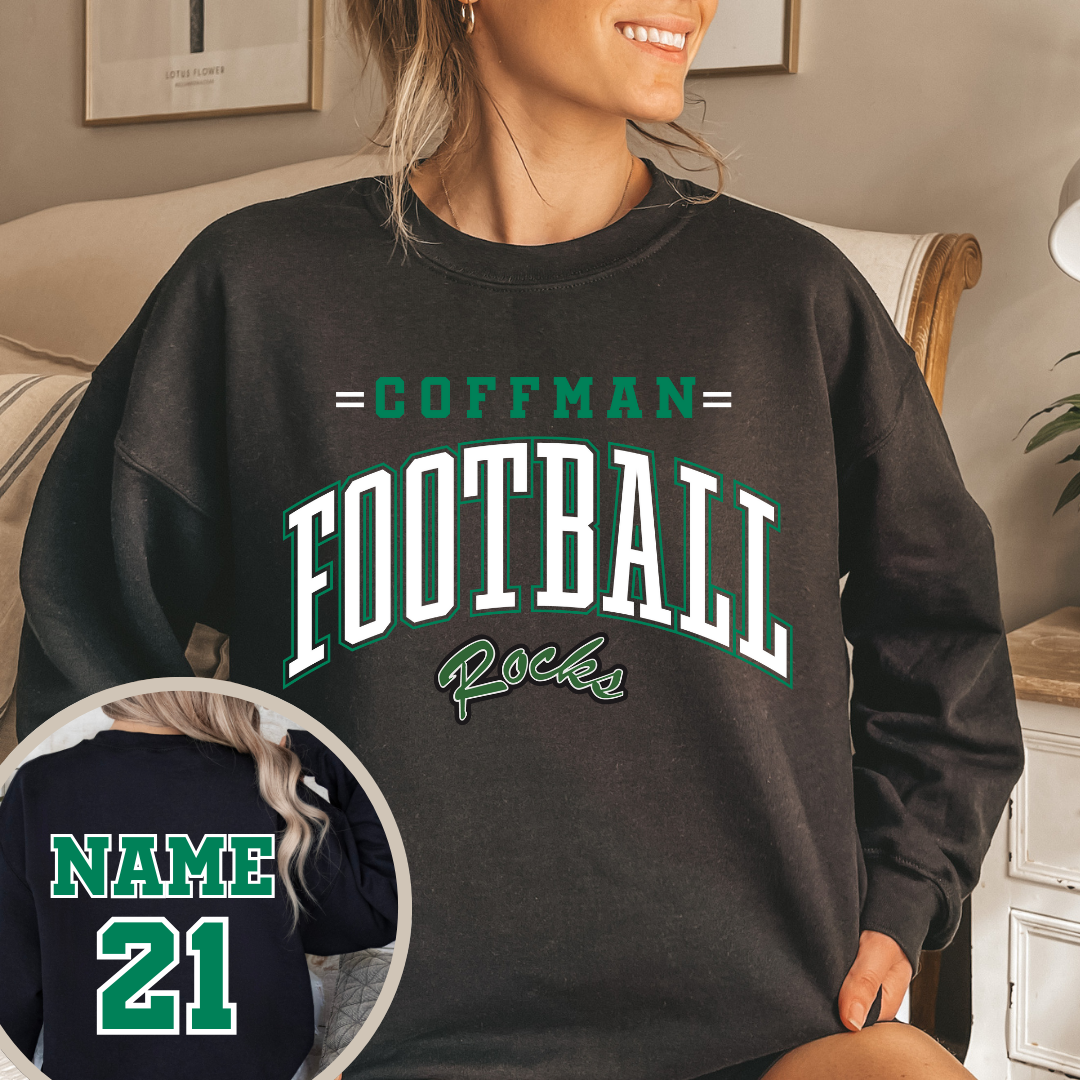 Coffman Football Crewneck Sweatshirt