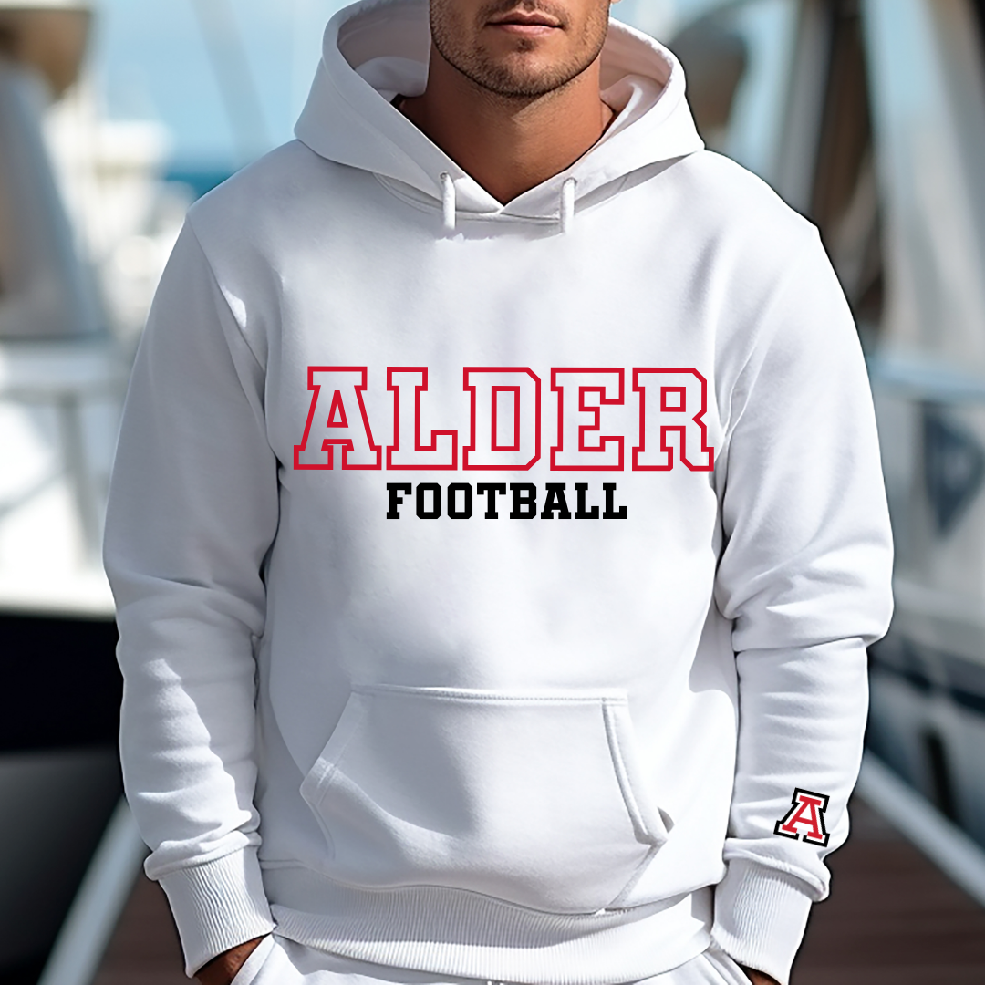 Alder Football Hoodie