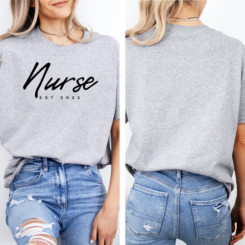 Nursing Tee Shirt Short Sleeve