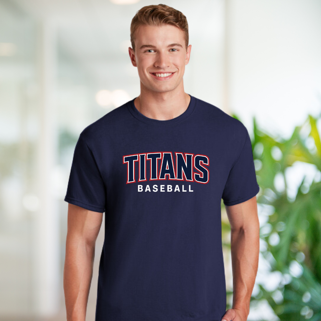 Grove City Titans Baseball Tee Style 2