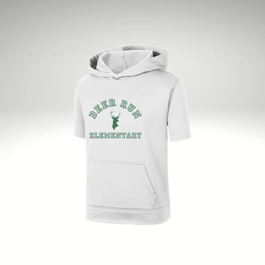 Deer Run Short Sleeve Performance Hoodie