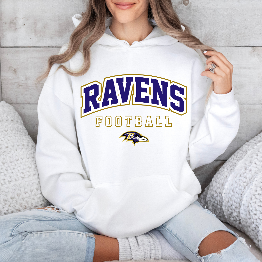 Ravens Football Hoodie Simply Spiritwear