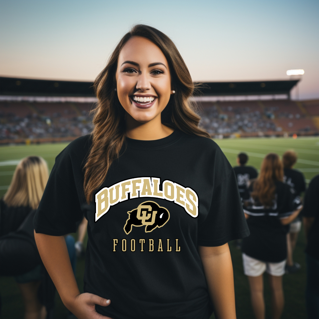 DFL Buffaloes Football Tee