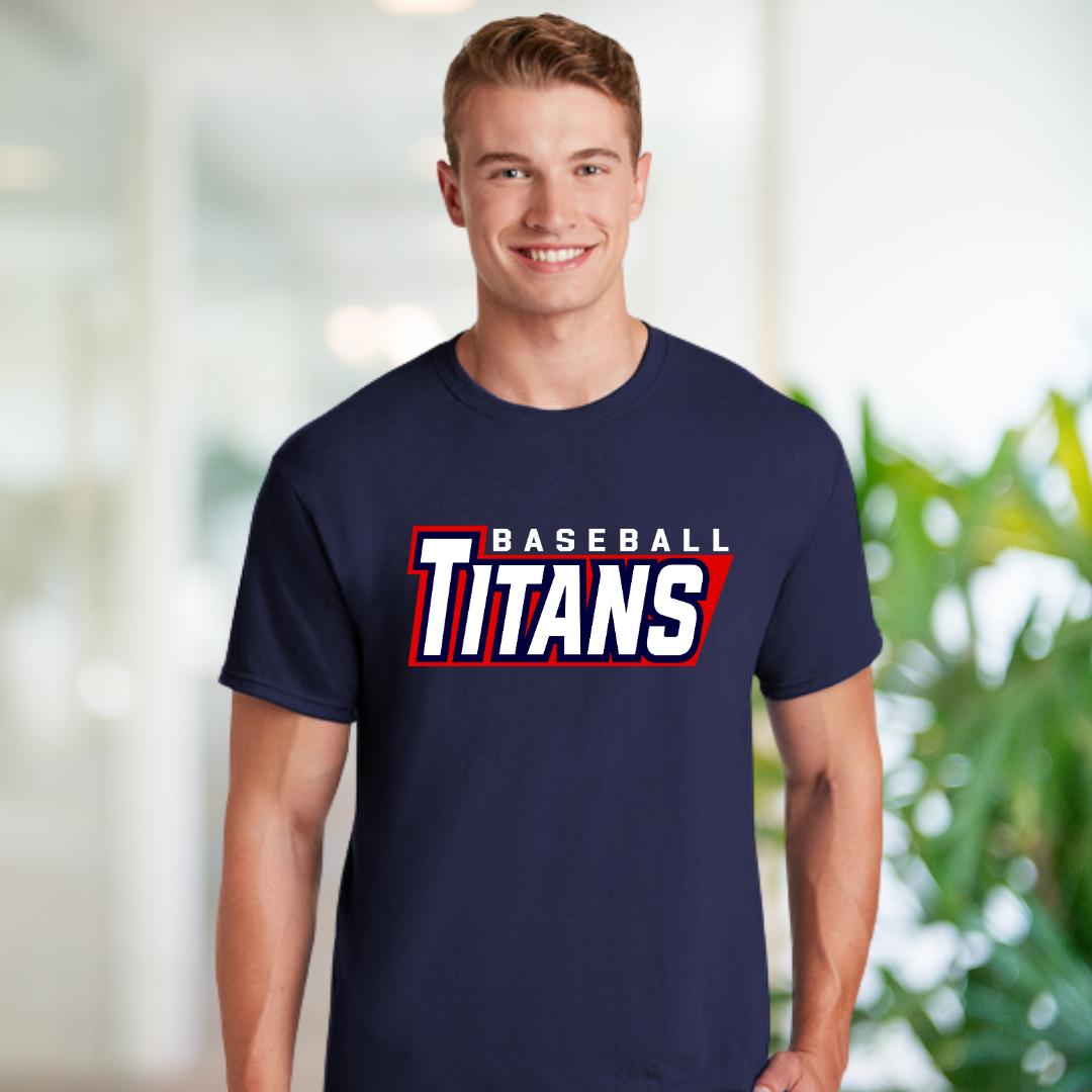 Grove City Titans Baseball Tee Style 3