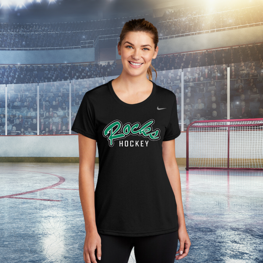 Coffman Hockey NIKE Tee Logo Rocks