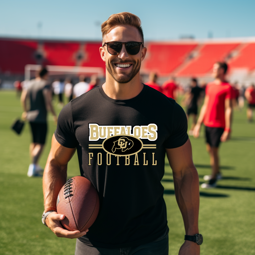 DFL Buffaloes Football Tee