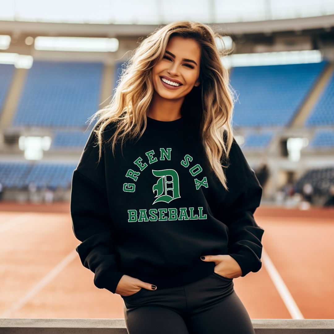 Green Sox Crewneck Sweatshirt Style 7