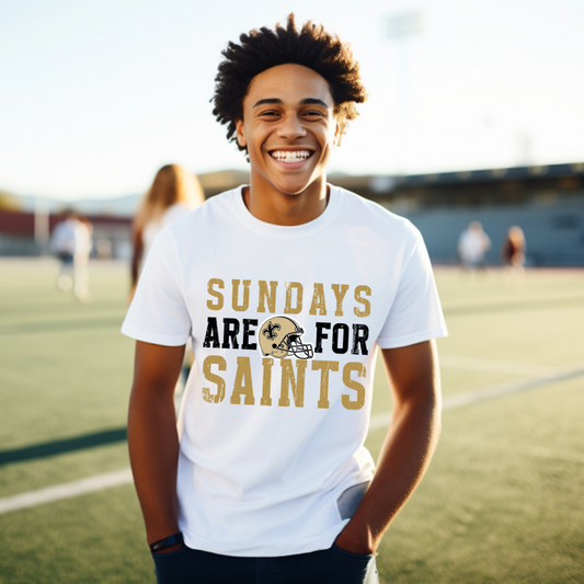 DFL Saints SUNDAYS Football Tee
