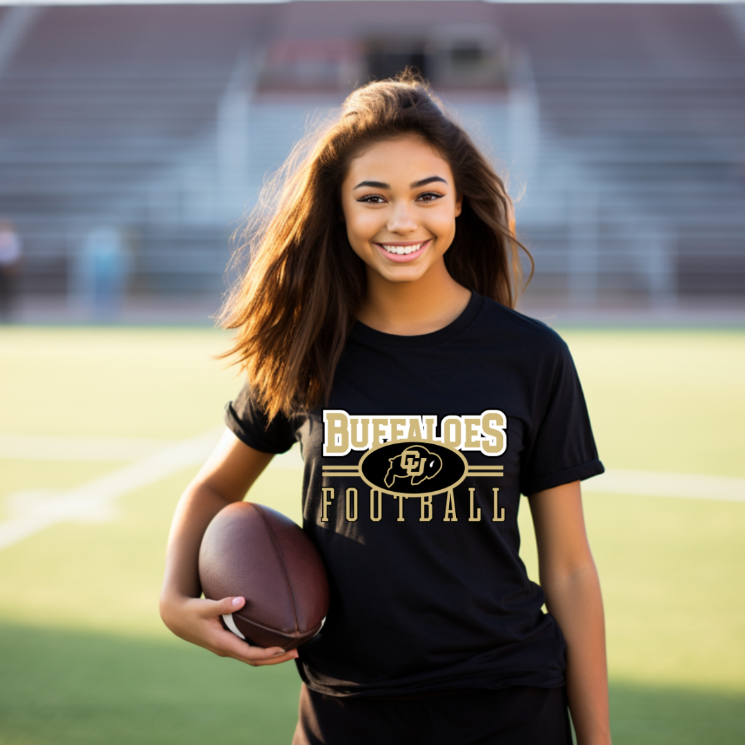 DFL Buffaloes Football Tee