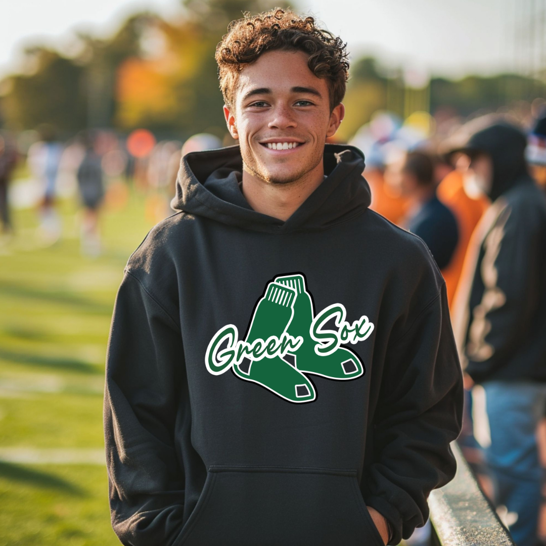 Green Sox Hoodie Style 5