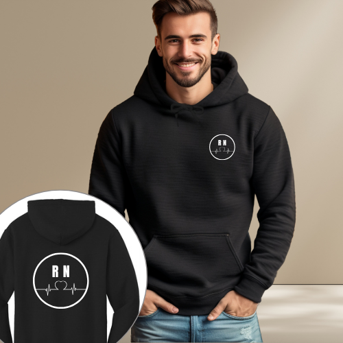 Nursing Hoodie Black