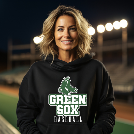 Green Sox Hoodie Style 1
