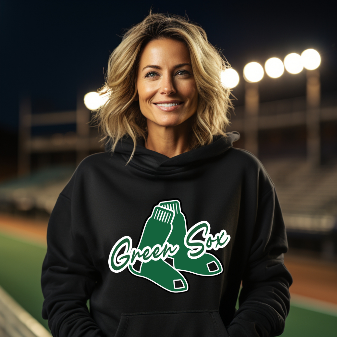 Green Sox Hoodie Style 5