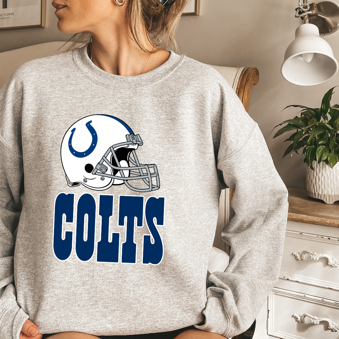 Colts Helmet Crewneck Sweatshirt