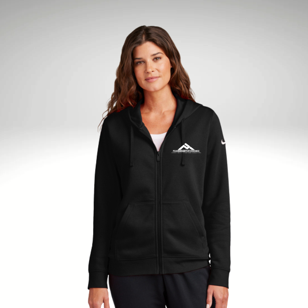 PEAK Human Performance Nike Club Fleece Ladies Full-Zip Hoodie