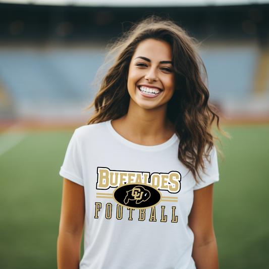 DFL Buffaloes Football Tee