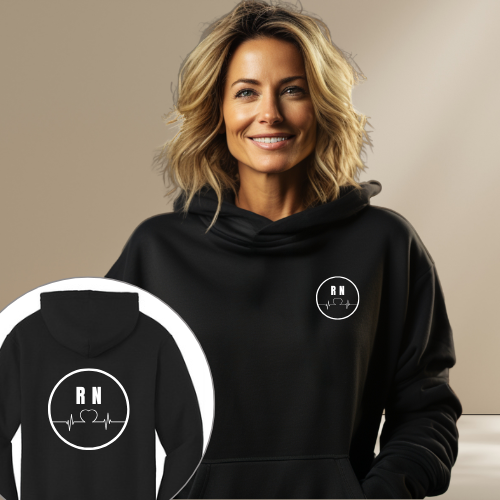 Nursing Hoodie Set Black