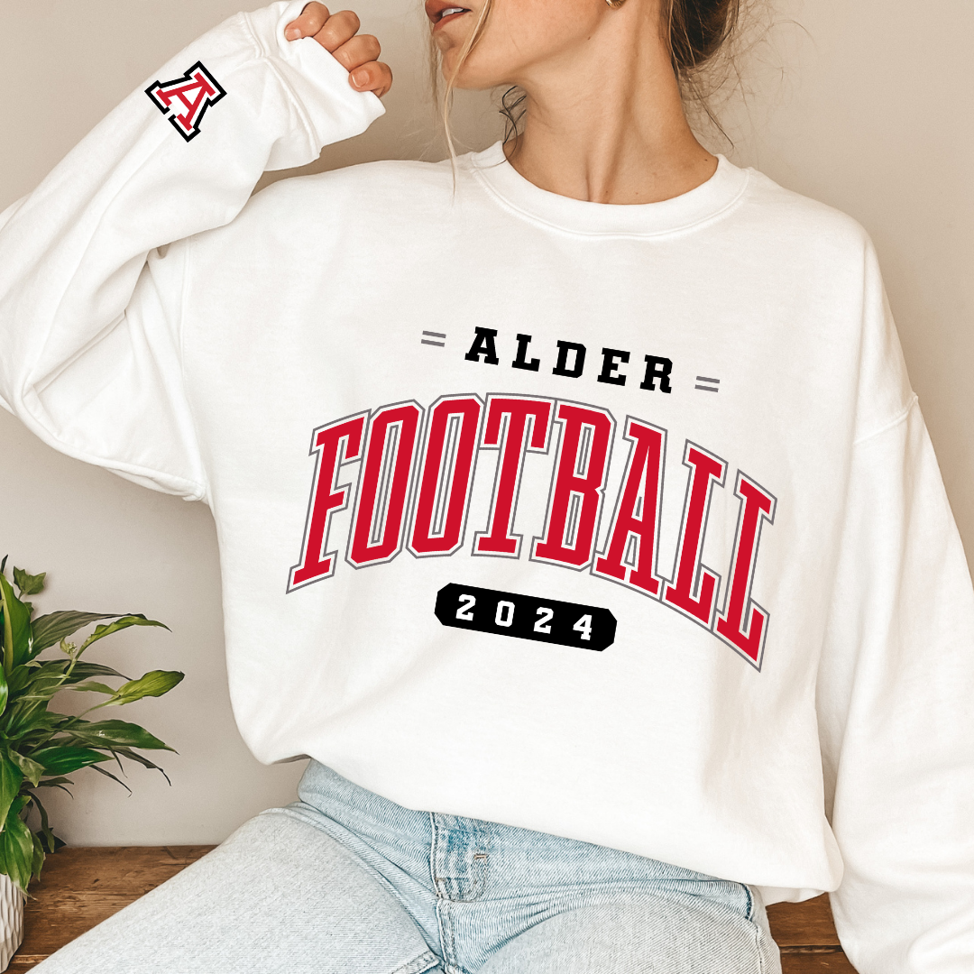 Alder Football 2024 Crewneck Sweatshirt