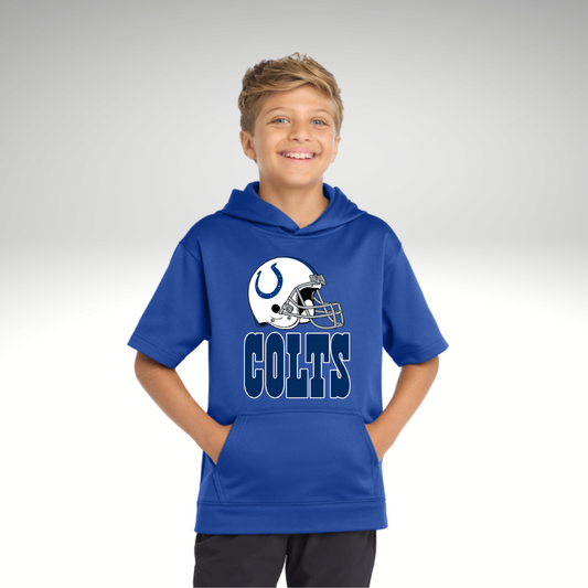 Colts Short Sleeve Hoodie