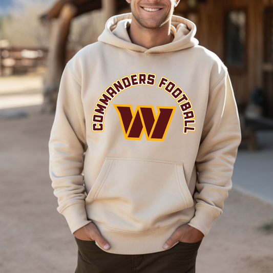 DFL Commanders Football Hoodie