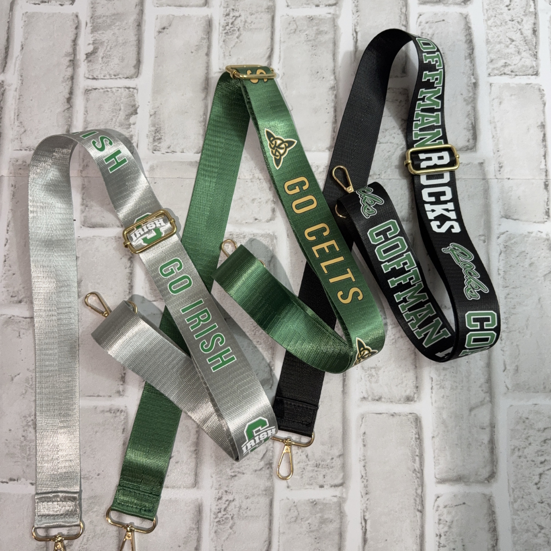 Custom Spirit Strap - Personalized Team Bag Strap