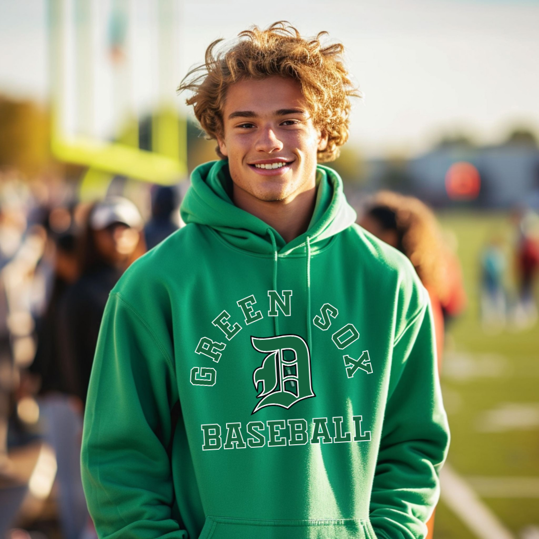 Green Sox Hoodie Style 7
