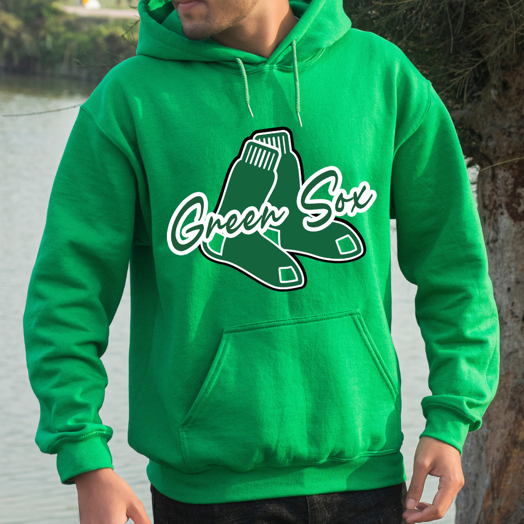 Green Sox Hoodie Style 5