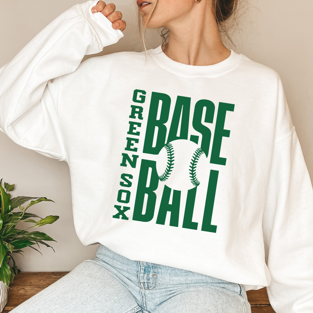 Green Sox Tall Ball Crewneck
