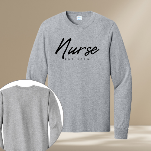 Nursing Tee Shirt Long Sleeve
