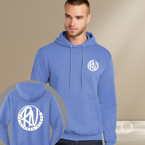Nursing Hoodie Light Blue
