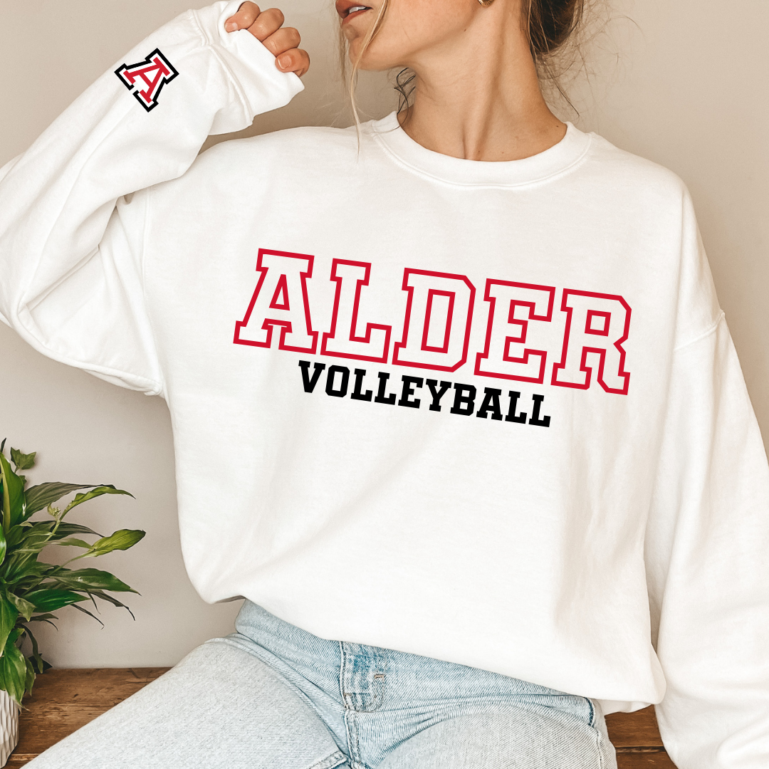 Alder Volleyball Crewneck Sweatshirt