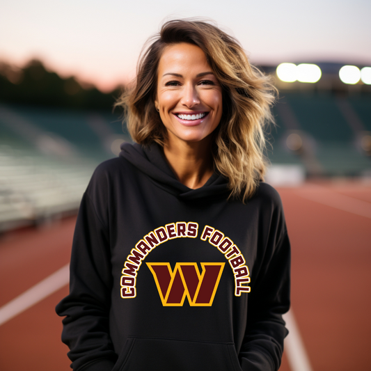 DFL Commanders Football Hoodie