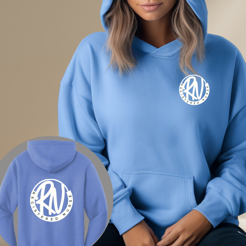 Nursing Hoodie Light Blue